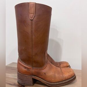 Men’s Vintage Dingo Acme Leather Campus Boots
